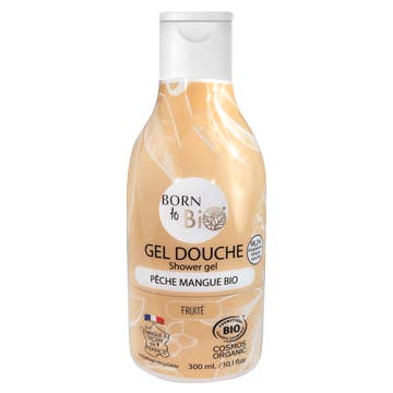 Gel douche bio pêche mangue
